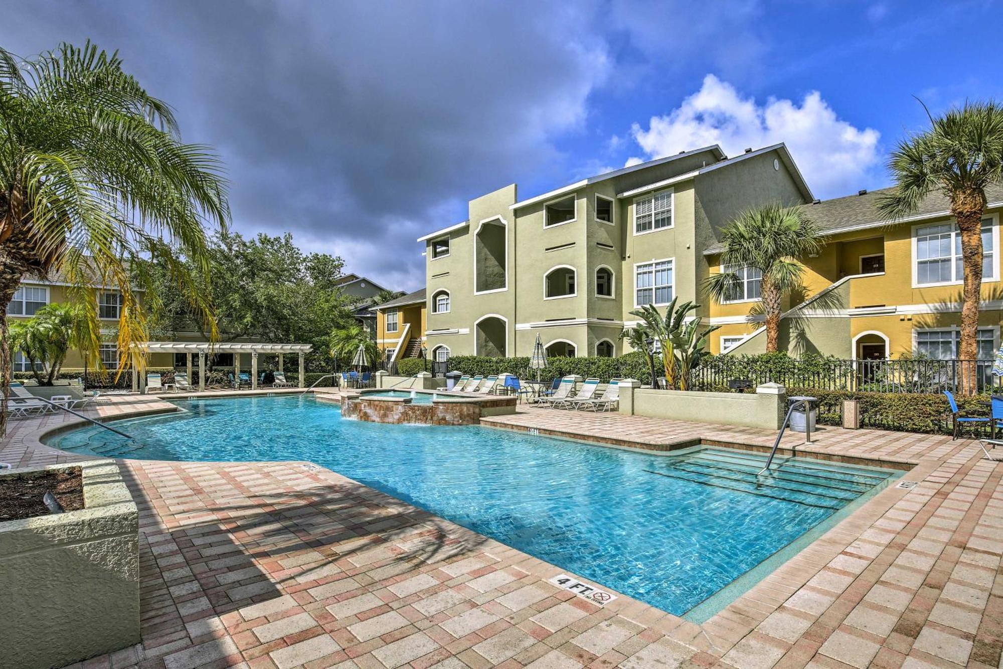 Modern Condo With Pool 4 Mi To Clearwater Beach! Luaran gambar